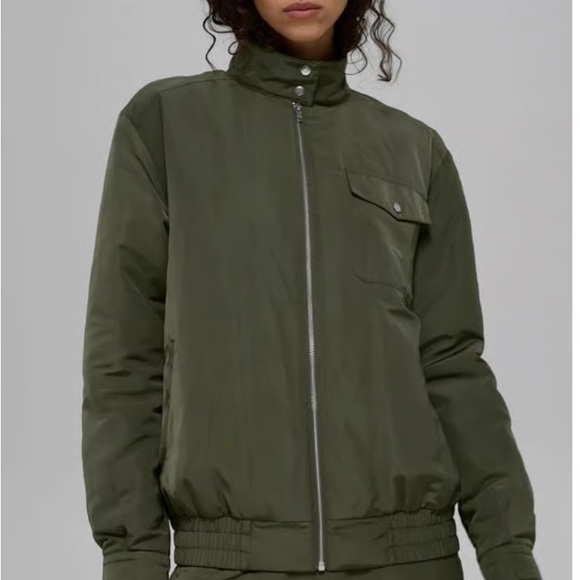 ALO Yoga Olive Green Jacket - Picture 3 of 4